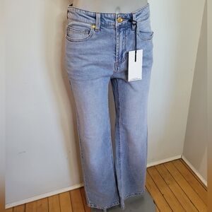 Oat New York Light Blue Flare Jeans